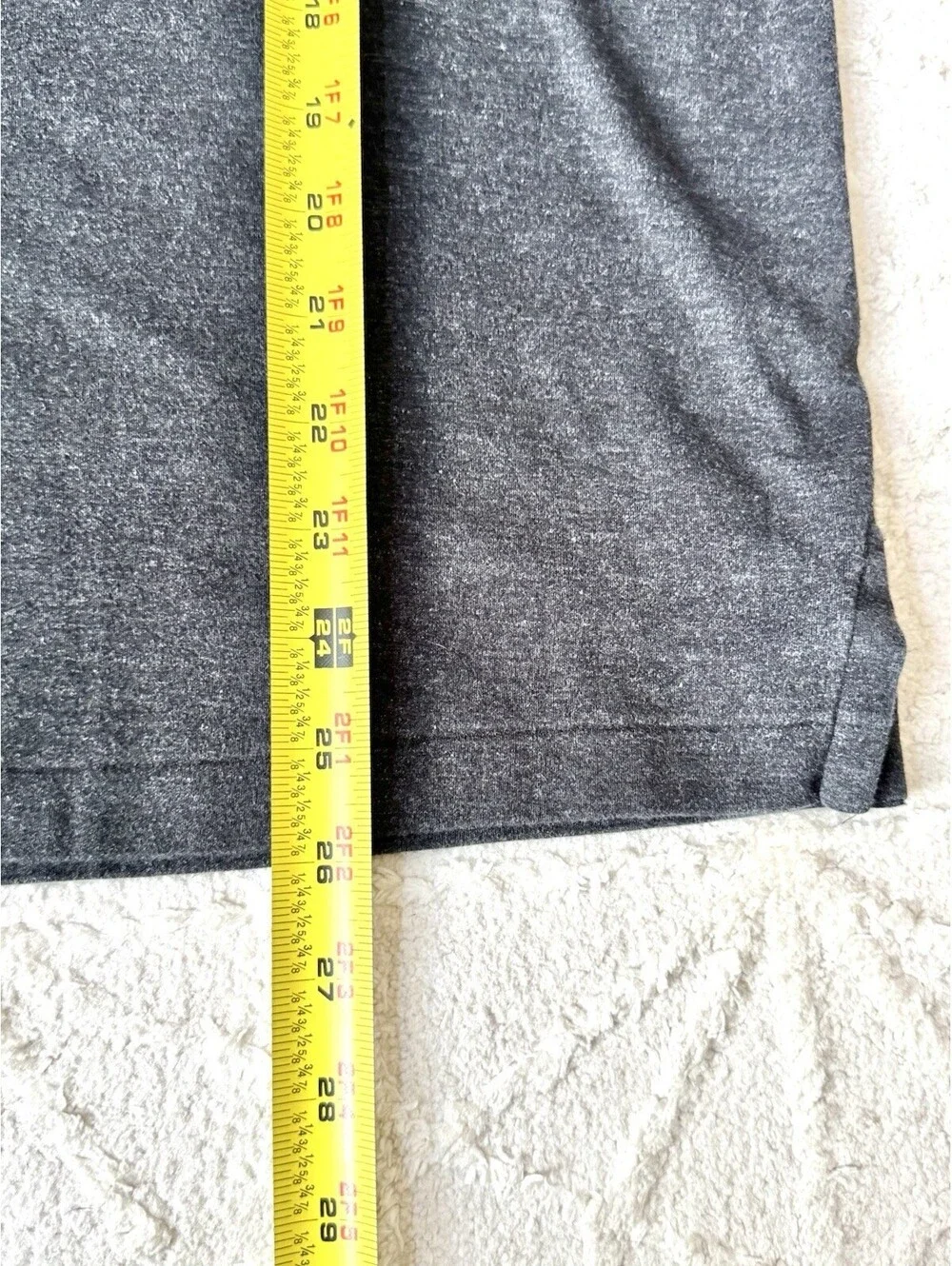 Polo Ralph Lauren 2XB Big Tall Long Sleeve Polo Shirt Charcoal Gray Cotton